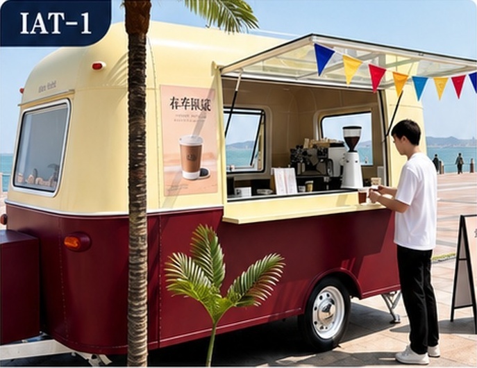IAT-1 Vintage Cabernet food trailer