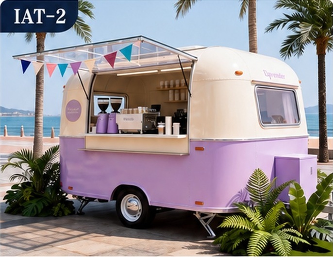 IAT-2 Lavender Breeze food trailer